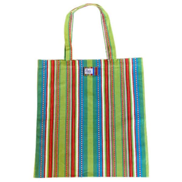 Stripe tote bag chequers by Decks and Stripes Ireland