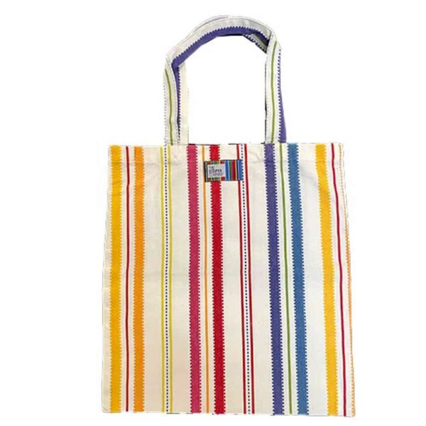 Stripe tote bags beachcombing stripe by Decks and Stripes Ireland