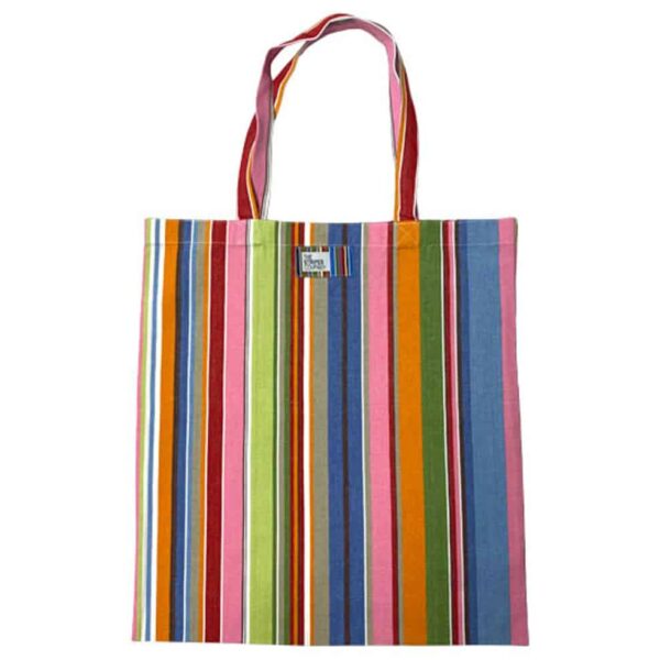 Striped tote bag baseball by Decks and Stripes Ireland